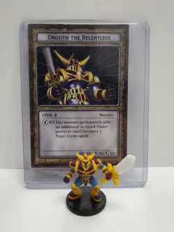 Yu-Gi-Oh Dungeon Dice Monsters - Figure & Card - Orgoth the Relentless - Image 1