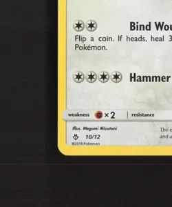 Chansey 10/12 McDonalds 2018 Promo Holo Rare Pokemon Card LP - Image 5