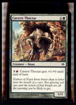 Magic: The Gathering Cavern Thoctar Shards of Alara 125/249 Common 4 Card Lo - Image 1