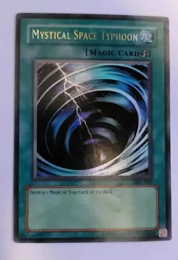 Yu-Gi-Oh! Mystical Space Typhoon MRL-E047 Ultra Rare Card - Image 1