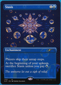 Stasis (Secret Lair Promo) NM MTG MAGIC CARD (498938) ABUGames - Image 1