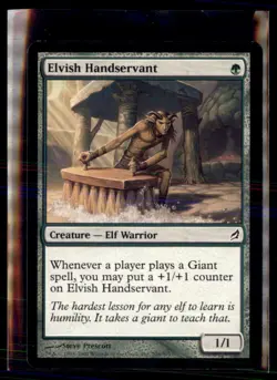 Magic: The Gathering Elvish Handservant Lorwyn 206/301 5 Card Lot - Image 1