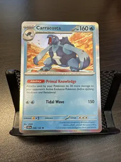 Pokemon TCG Carracosta Holo Card 038/142 Stellar Crown - Image 1