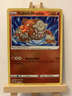 Radiant Heatran 027/189 Astral Radiance Pokemon TCG Card NM/M - Image 1