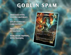 Goblin Spam / Ganondorf / Zelda MTG Alternative Full Art Commander Deck - Image 2