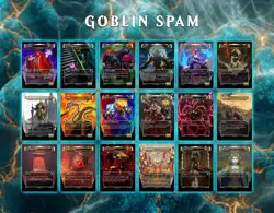 Goblin Spam / Ganondorf / Zelda MTG Alternative Full Art Commander Deck - Image 4