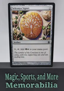 MTG Selesnya Signet Commander 2011 Regular Common Magic The Gathering LP - Image 1