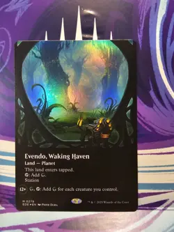 Evendo, Waking Haven (Borderless) Foil Edge of Eternities Foil Mtg 279 - Image 1