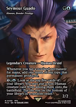 Seymour Guado - Kinnan, Bonder Prodigy (Showcase) MTG - Final Fantasy - Image 1