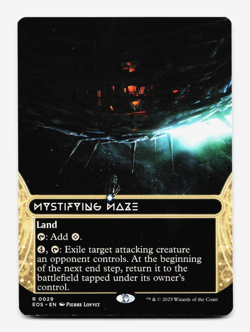 Mystifying Maze (0029) - Borderless - [Edge of Eternities: Stellar Sights] MTG - Image 1