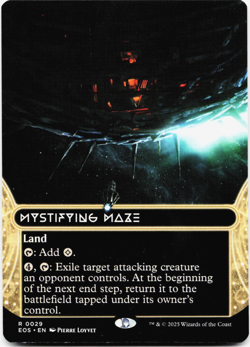 Mystifying Maze (0029) - Borderless - [Edge of Eternities: Stellar Sights] MTG - Image 3