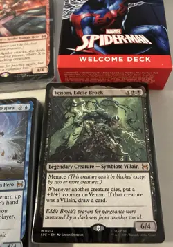 SDCC 2025 Magic The Gathering x Spider-Man Welcome Deck Set All 5 Colors MTG - Image 5