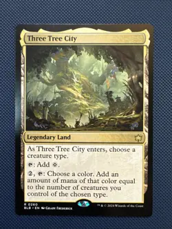 MTG Three Tree City - Bloomburrow (BLB) NM - Image 1