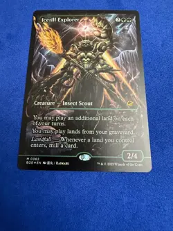 Icetill Explorer (Showcase Foil) NM MTG Edge of Eternities - Image 1