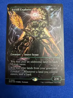 Icetill Explorer (Showcase Foil) NM MTG Edge of Eternities - Image 2