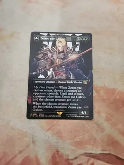 Zenos Yae Galvus Borderless Foil Final Fantasy MTG NM - Image 1