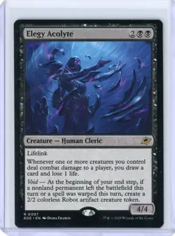 1x Elegy Acolyte - MTG Edge of Eternities NM Magic - Image 1