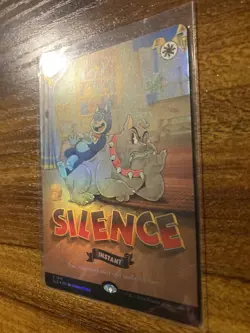 MTG✨SILENCE Borderless/Full Art 🌈 FOIL✨SLD Twisted Toons MINT RARE UNPLAYED ! - Image 4
