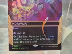 FOIL M 0028 Mutavault STELLAR SIGHTS BORDERLESS Edge of Eternities MTG Card EOS - Image 2