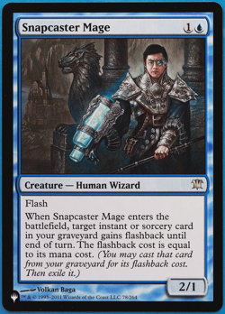Snapcaster Mage (The List) Innistrad NM Blue Rare MTG CARD (ID# 498936) ABUGames - Image 1