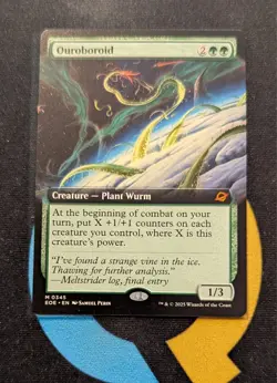 Ouroboroid Extended Art Mythic Edge of Eternities EOE 345 MTG - Image 1