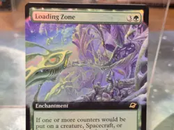 R 0344 Loading Zone FOIL EXTENDED ART Edge of Eternities MTG Card EOE - Image 2