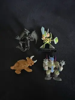 Yugioh Toy Lot Set Of 4 Red Eyes Black Dragon 2002 Kt96 - Image 3