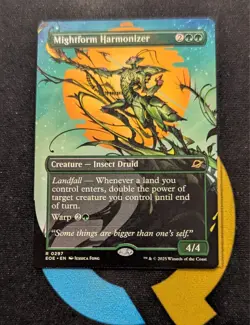 Mightform Harmonizer Borderless Rare Edge of Eternities EOE 297 MTG - Image 1