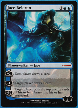 Jace Beleren (Book Agents of Artiface Promo) NM MTG MAGIC CARD (498924) ABUGames - Image 1