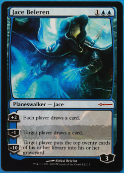 Jace Beleren (Book Agents of Artiface Promo) NM MTG MAGIC CARD (498925) ABUGames - Image 1