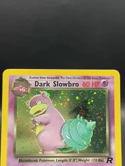 Pokemon TCG Dark Slowbro Team Rocket 12/82 Unlimited Holo WOTC - Rare - NM - Image 2