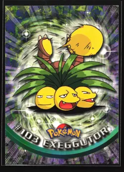Pokemon Exeggutor #103 Topps TV Animation Series 2 Blue Logo - Image 1
