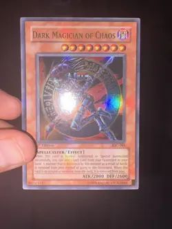 Dark Magician Of Chaos IOC-065 Ultra Rare 1st Edition misprint Anubis Yugioh - Image 1