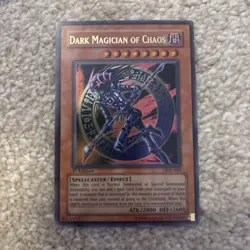 Dark Magician Of Chaos IOC-065 Ultra Rare 1st Edition misprint Anubis Yugioh - Image 2