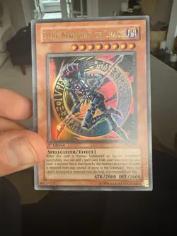 Dark Magician Of Chaos IOC-065 Ultra Rare 1st Edition misprint Anubis Yugioh - Image 4