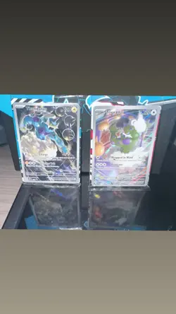 Pokemon Center Stamped Thundurus And Tornadus SV Promos 209 & 210 Sealed - Image 2