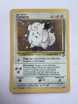Pokemon TCG: Clefairy (6/130) - Base Set 2 Holo - Image 1