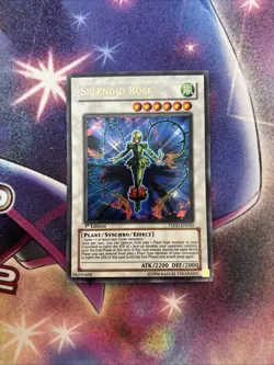 (YBL) YUGIOH SPLENDID ROSE TSHD-EN043 1st LP - Image 1