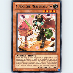 Yugioh Madolche Messengelato ABYR-EN027 Unlimited Silver Foil Rare - NM 💎 - Image 1