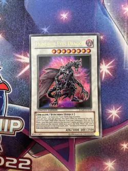 (YBL) Yugioh Hundred-Eyes Dragon JUMP-EN039 Ultra Rare Limited Edition LP - Image 1