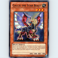Yugioh Gallis the Star Beast RYMP-EN013 Unlimited Common - NM 💎 - Image 1