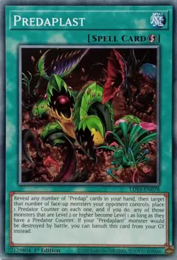 LDS3-EN078 PREDAPLAST COMMON 1ST EDITION YuGiOh CARD - Image 1