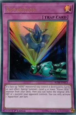 BLHR-EN013 APPARITION ULTRA RARE 1ST EDITION YuGiOh CARD - Image 1