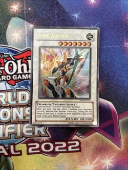 (YBL) Yugioh Junk Archer DP09-EN016 Ultra Rare Unlim - LP - Image 1