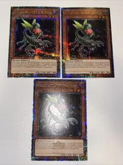 3x Yugioh Predaplant Ophrys Scorpio MP24-EN041 Quarter Century 1st Ed NM Playset - Image 1