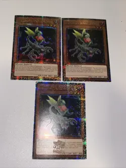 3x Yugioh Predaplant Ophrys Scorpio MP24-EN041 Quarter Century 1st Ed NM Playset - Image 2