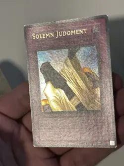 Yugioh! - Solemn Judgment - MRD-127 - Ultra Rare - LP/MP Condition - Image 2