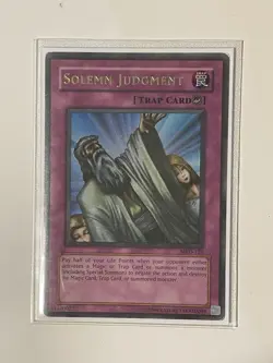 Yugioh! - Solemn Judgment - MRD-127 - Ultra Rare - LP/MP Condition - Image 5