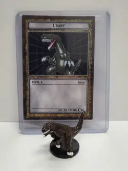 Yu-Gi-Oh Dungeon Dice Monsters - Figure & Card - Uraby - Image 1