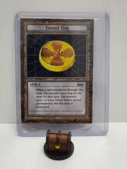 Yu-Gi-Oh Dungeon Dice Monsters - Figure & Card - Energy Disc - Image 1